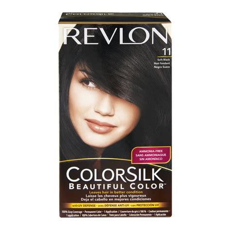 revlon colorsilk soft black|revlon colorsilk color chart.